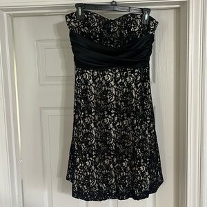 White House Black Market strapless dress